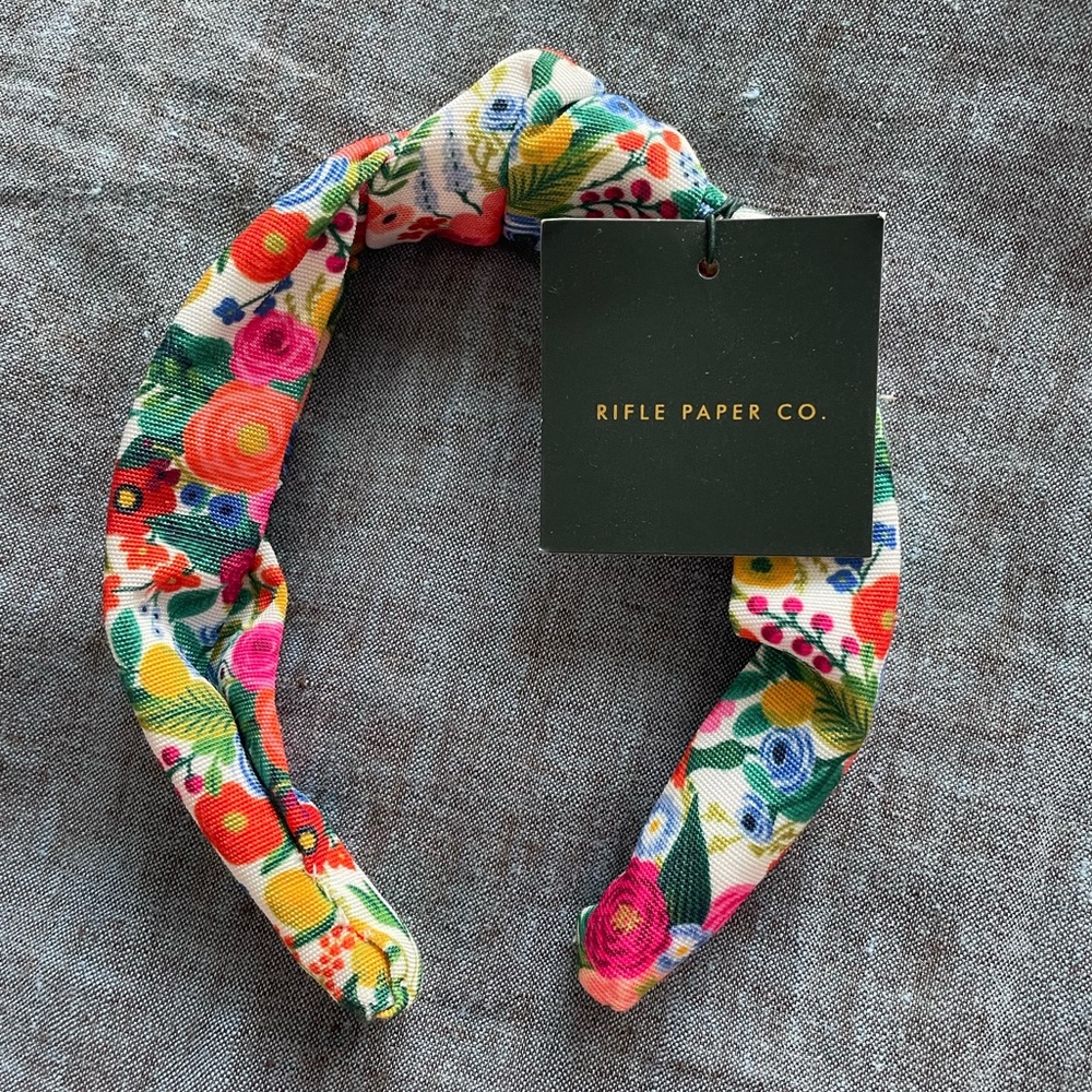 NWT rifle paper co knot headband